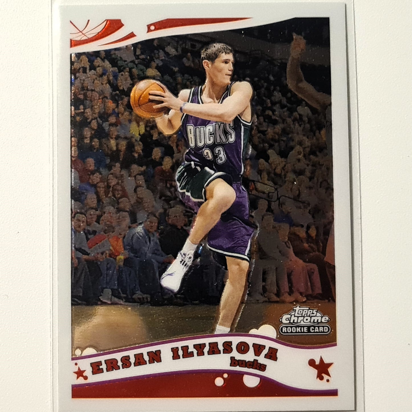 Ersan Ilyasova 2006 Topps Chrome Rookie RC  #177 NBA Basketball Milwaukee Bucks Excellent-Mint Sleeved