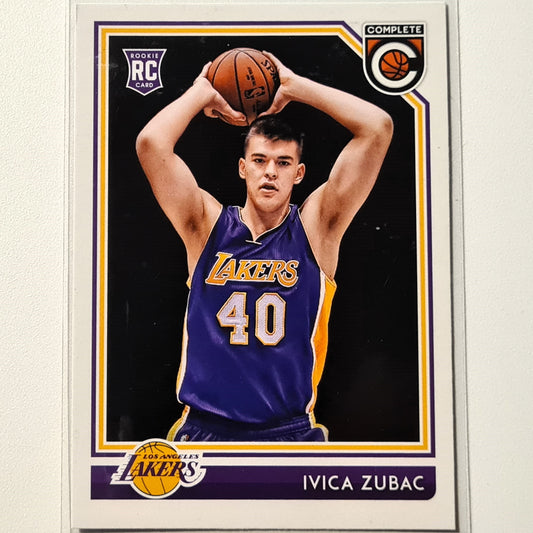 Ivica Zubac 2016-17 Panini Complete Rookie RC  #181 NBA Basketball LA Lakers Excellent Sleeved