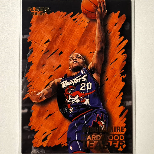 Damon Stoudamire 1996 Fleer 96-97 Hardwood Leader #145 NBA Basketball Toronto Raptors Excellent-Mint Sleeved