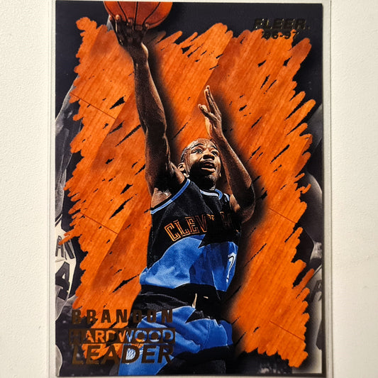 Terrell Brandon 1996 Fleer 96-97 Hardwood Leader #124 NBA Basketball Cleveland Cavaliers Excellent-Mint Sleeved