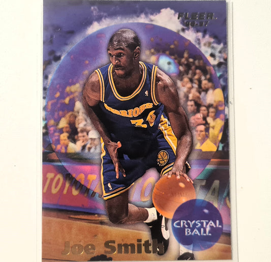 Joe Smith 1997 Fleer 96-97 Crystal Ball #271 NBA Basketball Golden State Warriors Excellent Sleeved