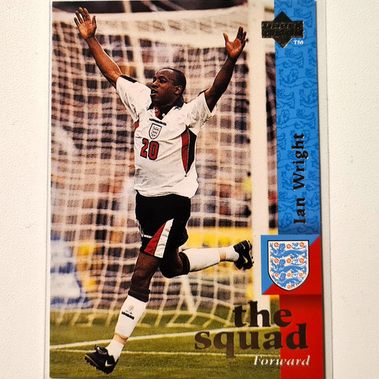 Ian Wright 1997 Upper Deck England Soccer The squad  #30 England World cup Good-Very good sleeved