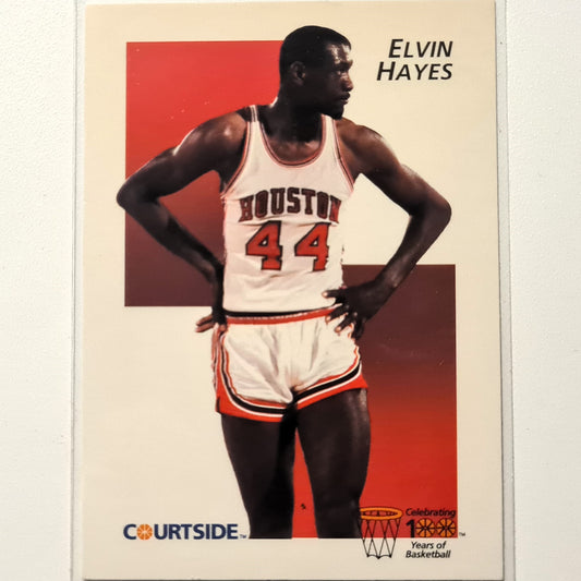 Elvin Hayes 1992 courtside celebrating 100 years  #16 NBA Basketball Houston Very good sleeved