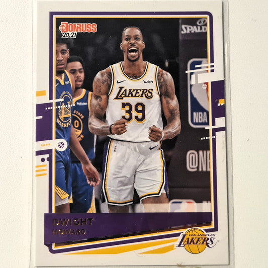 Dwight Howard 2020-21 Donruss 20-21 #62 NBA Basketball LA Lakers Excellent sleeved