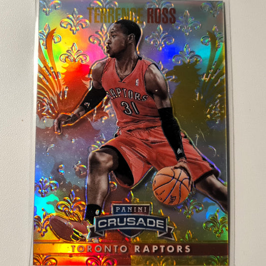 Terrence Ross 2013-14 Crusade red numbered 195/349 #204 NBA Basketball Toronto Raptors Very good sleeved