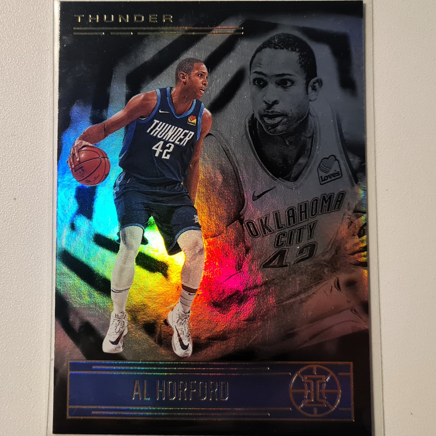 Al Horford 2020-21 Panini illusions #54 NBA Basketball Oklahoma city thunder Excellent  sleeved