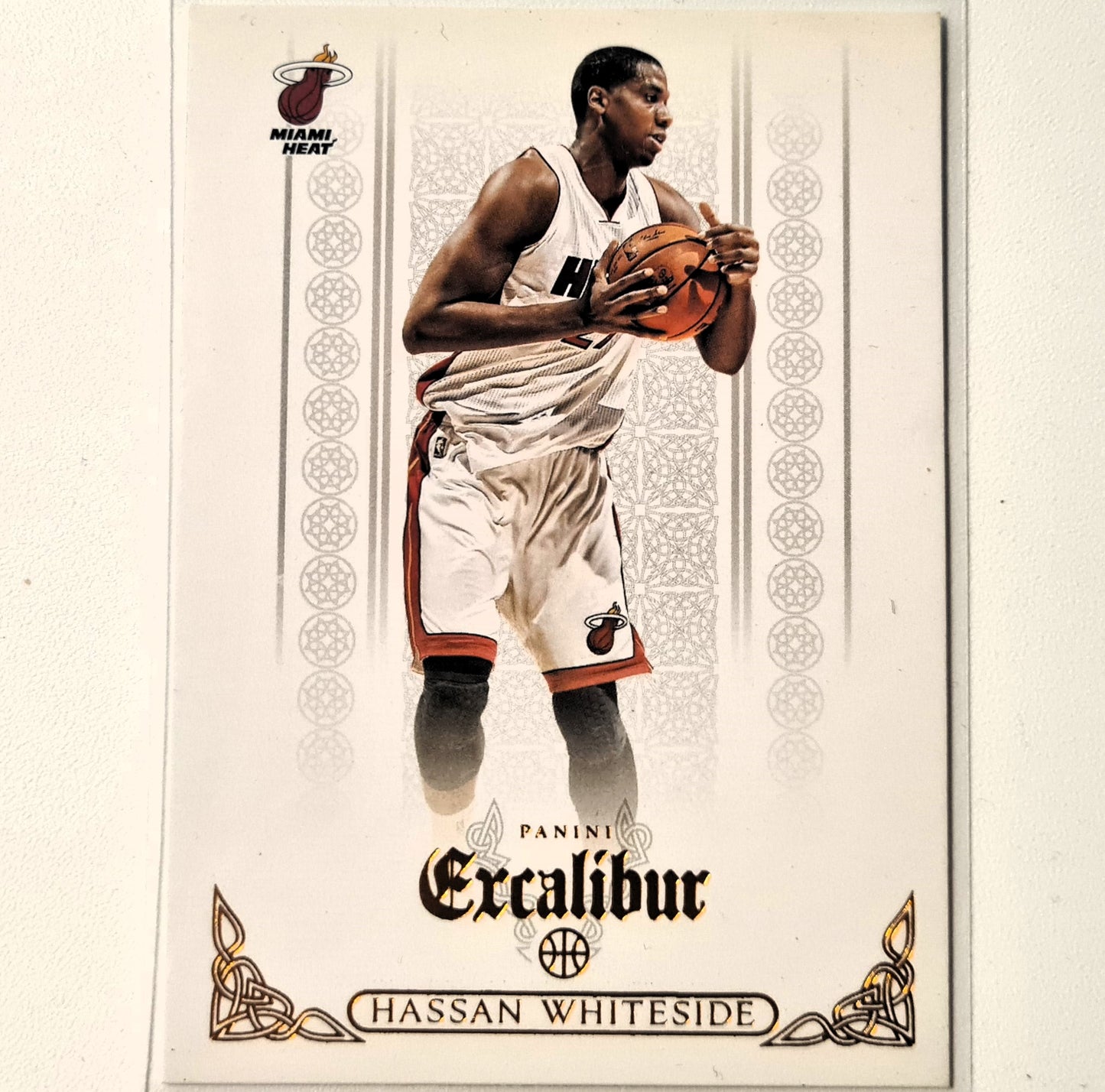 Hassan Whiteside 2014-15 Panini Excalibur #141 NBA Basketball Miami Heat Excellent sleeved