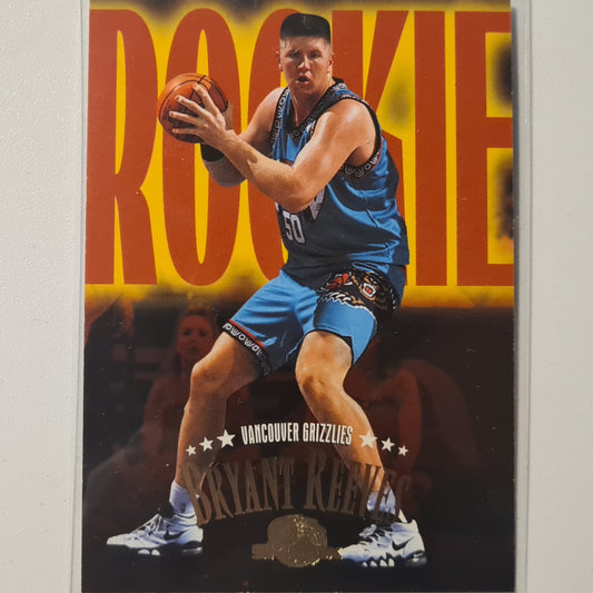 Bryant Reeves "Big Mountain" 1996 Fleer Skybox Rookie RC #247 Basketball Vancouver Grizzlies Excellent-Mint sleeved