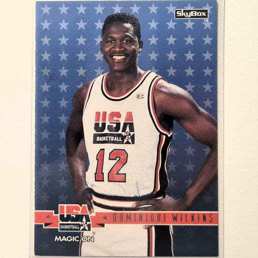 Dominique Wilkins 1994 Skybox USA Basketball NBA Magic on Wilkins #36 NBA Basketball Good sleeved