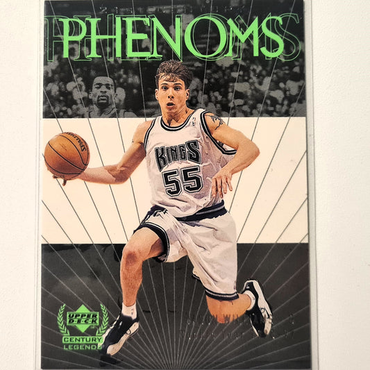 Jason Williams Upper-Deck 1999 century legends Phenoms #57 NBA Basketball Sacramento Kings Excellent+ sleeved
