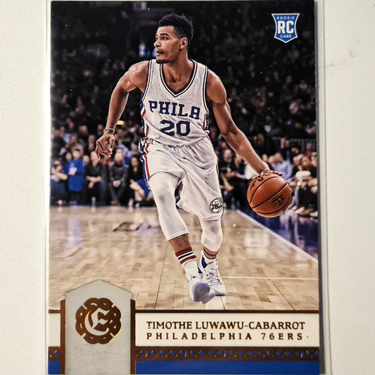 Timothe Luwawu-Cabarrot 2016-17 Panini Excalibur Rookie RC #138 NBA Basketball Philadelphia 76ers Excellent sleeved