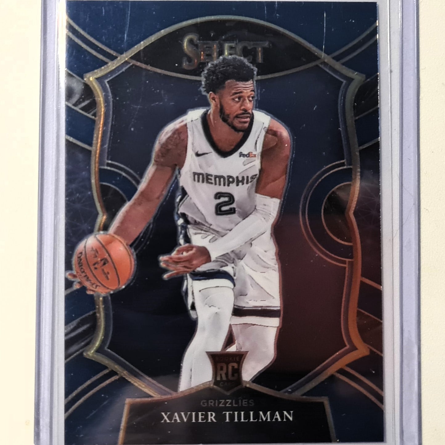 Xavier Tillman Panini Select Concourse Rookie RC #95 NBA Basketball Memphis Grizzlies Excellent mint sleeved