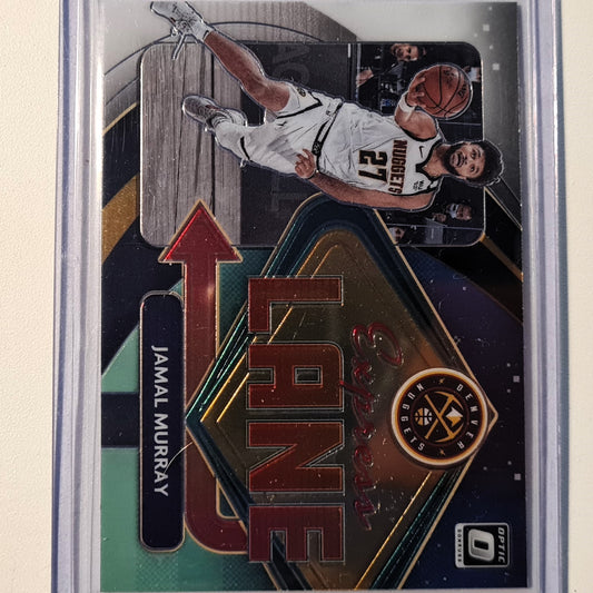 Jamal Murray 2020-21 Panini Donruss Optic Express Lane #18 NBA Basketball Denver Nuggets Excellent/mint sleeved