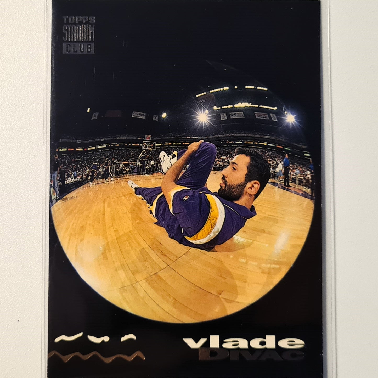 Vlade Divac 1993 Topps Stadium Club #50 NBA Basketball LA Lakers Very good sleeved