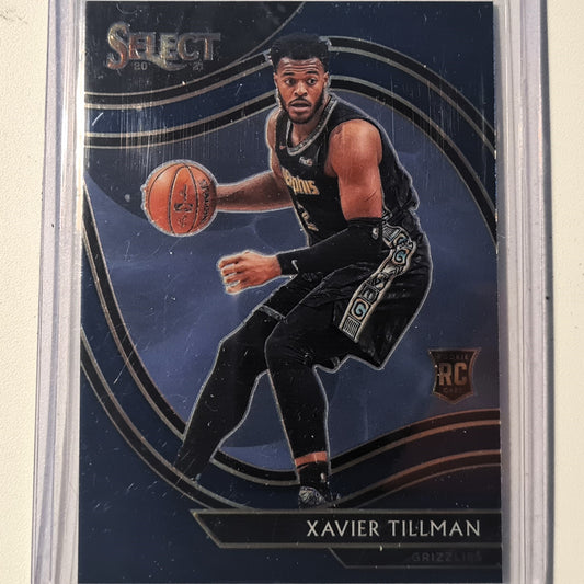 Xavier Tillman 2021 Panini Select concourse Rookie RC #266 NBA Basketball Memphis grizzlies Excellent/mint sleeved