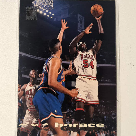 Horace Grant 1993 Topps Stadium Club #130 NBA Basketball Chicago Bulls Sehr gute Ärmel