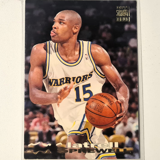 Latrell Sprewell 1993 Upper-Deck #294 NBA Basketball Golden State Warriors Gute Ärmel