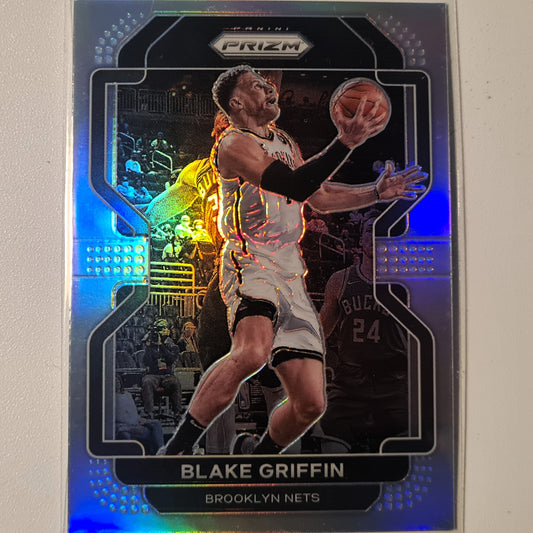 Blake Griffin 2021-22 Panini Prizm refractor #178 NBA Basketball Brooklyn Nets excellent/mint  sleeved