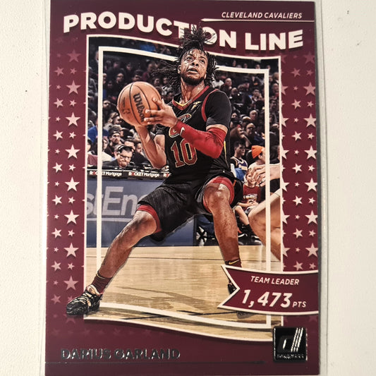 Darius Garland 2022-23 Panini Donruss production line insert #4 NBA Basketball Cleveland Cavaliers very good sleeved