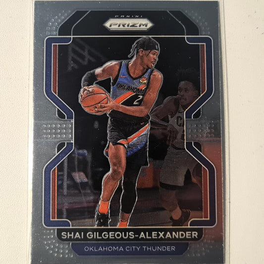 Shai Gilgeous Alexander 2021-22 Panini Prizm #238 NBA Basketball Oklahoma City Thunder Ausgezeichnet/Mintärmelig