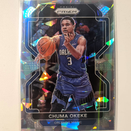 Chuma Okeke 2021-22 Panini PRIZM Cracked ice  #146 NBA Basketball Orlando Magic  Excellent/Mint sleeved