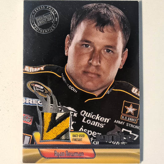 Ryan Newman 2012 Press pass Ignite race used materials patch IM-RN Nascar Motorsports good/very good sleeved