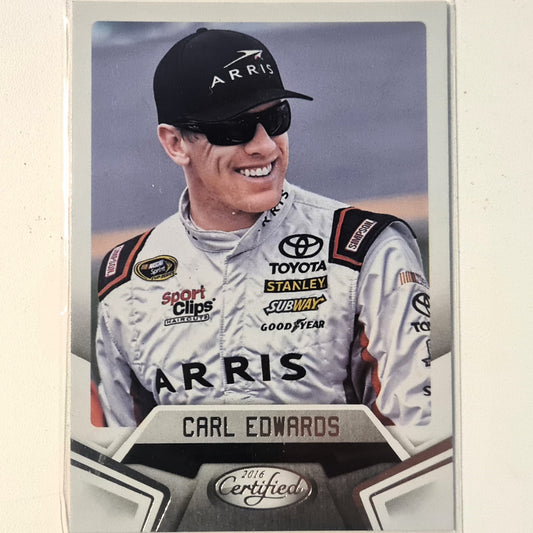 Carl Edwards 2016 Panini Certified Racing #4 Nascar Motorsports Excellent sleeved