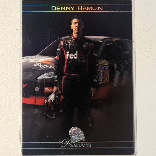 Denny Hamlin 2010 Presspass premium #4 Nascar Motorsports Very good sleeved