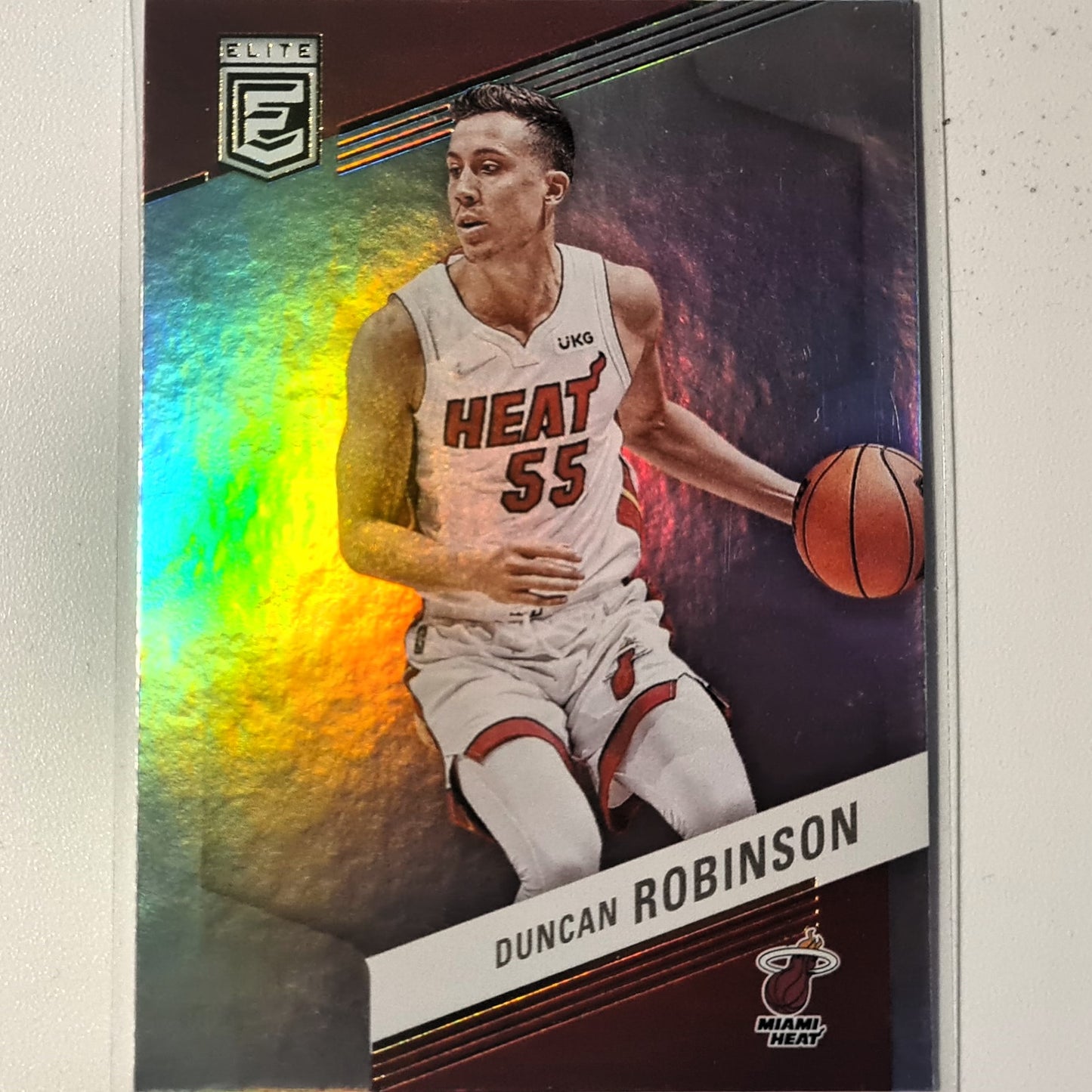 Duncan Robinson 2022-23 Panini Elite #144 NBA Basketball Miami Heat Very good/excellent sleeved