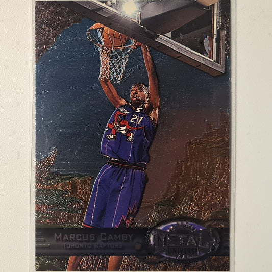 Marcus Camby 1997 Skybox metal universe #84 NBA Basketball Toronto Raptors Excellent Sleeved