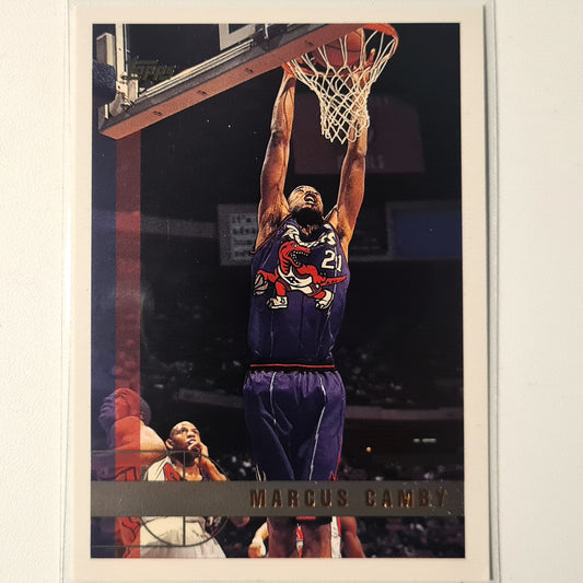 Marcus Camby 1997 Topps #207 NBA Basketball Toronto Raptors Ausgezeichnet/mintärmelig