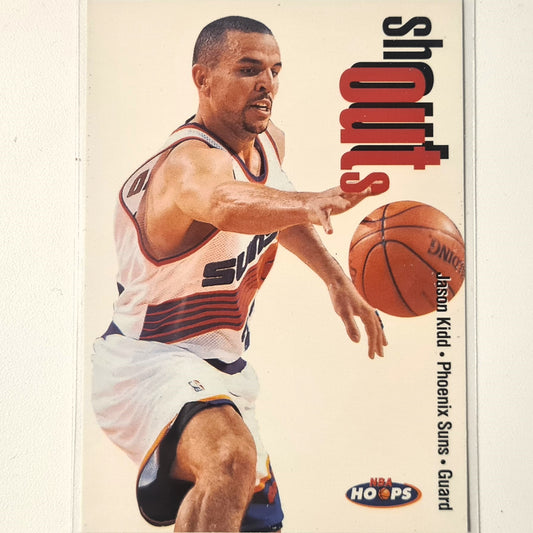 Jason Kidd 1998 Skybox NBA Hoops Shout outs 15 of 30so NBA Basketball Phoenix Suns Excellent Sleeved