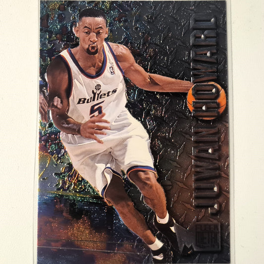 Juwan Howard 1996 Fleer Metal 96-97 #106 NBA Basketball Washington Wizards/Bullets Ausgezeichnete Ärmel