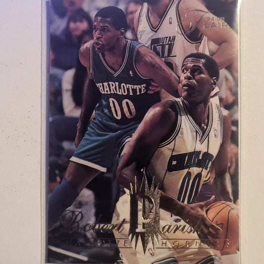 Robert Parish 1994 Fleer Flair 94-95 #191 NBA Basketball Charlotte Hornets Ausgezeichnete Ärmel