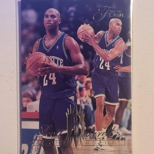 Scott Burrell 1994 Fleer Flair 94-95 #189 NBA Basketball Charlotte Hornets Ausgezeichnete Ärmel