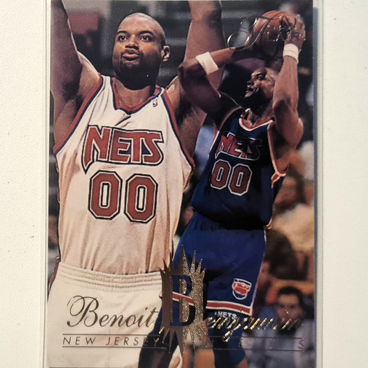 Benoit Benjamin 1994 Fleer Flair 94-95 #94 NBA Basketball New Jersey Nets Excellent Sleeved