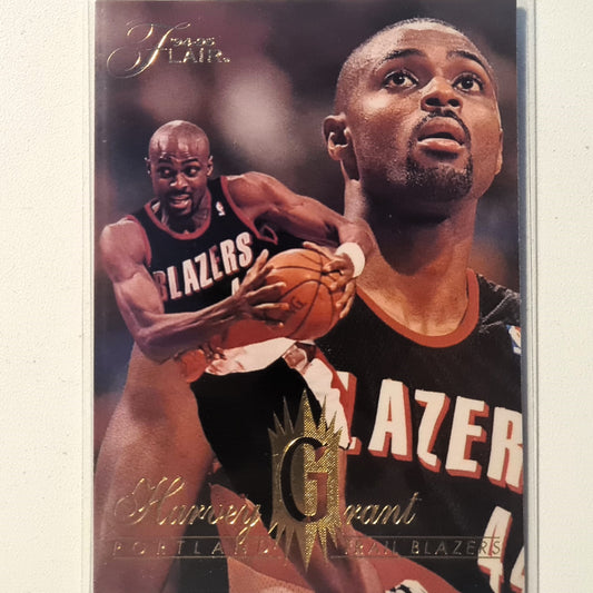 Harvey Grant 1994 Fleer Flair 94-95 #121 NBA Basketball Portland Trail Blazers Ausgezeichnete Ärmel