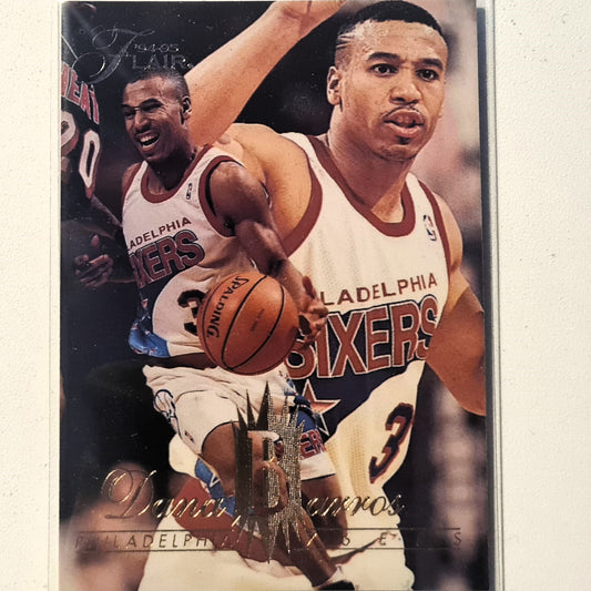 Dana Barros 1994 Fleer Flair 94-95 #108 NBA Basketball Philadelphia 76ers Ausgezeichnete Ärmel