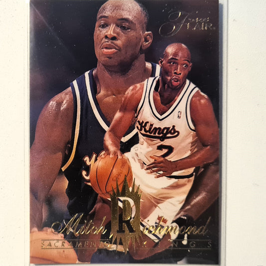 Mitch Richmond 1994 Fleer Flair 94-95 #128 NBA Basketball Sacramento Kings Ausgezeichnete Ärmel