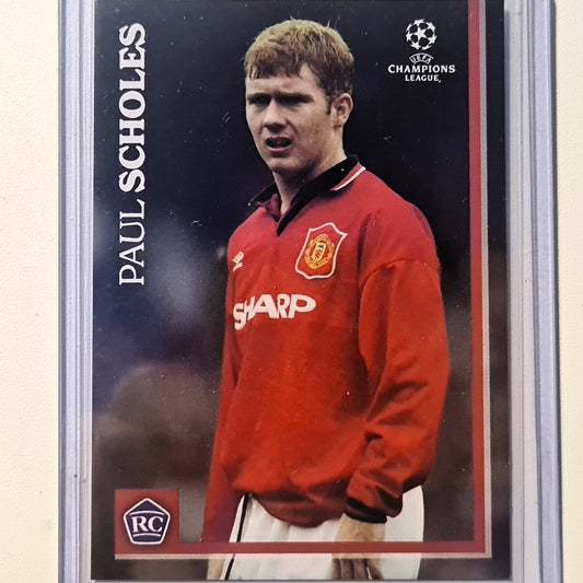 Paul Scholes 2021 Topps lost rookie RC Soccer Football Manchester United Excellent/Mint Sleeved