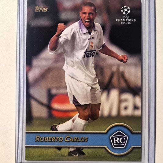 Roberto Carlos 2020 Topps lost rookie RC Soccer Football Real Madrid Excellent/Mint Sleeved