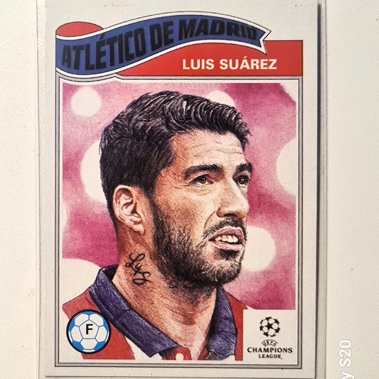 Luis Suarez 2020 Topps LIVING SET  #239 Soccer Football Atletico Madrid Excellent/Mint Sleeved