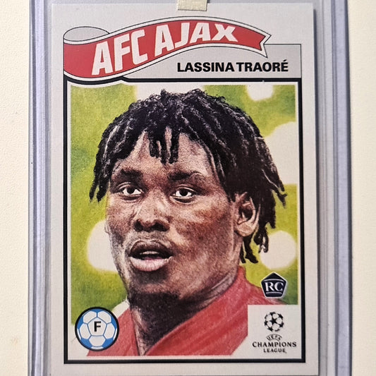 Lassina Traore 2020 Topps LIVING SET Rookie RC  #251 Soccer Football AFC Ajax excellent/mint Sleeved