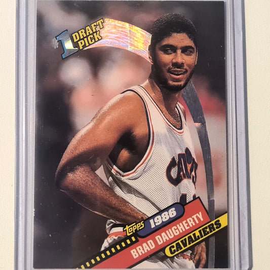 Brad Daugherty 1993 Topps Archives 1986 #1 draft pick rookie RC card #6  NBA Basketball Cleveland Cavaliers very good sleeved