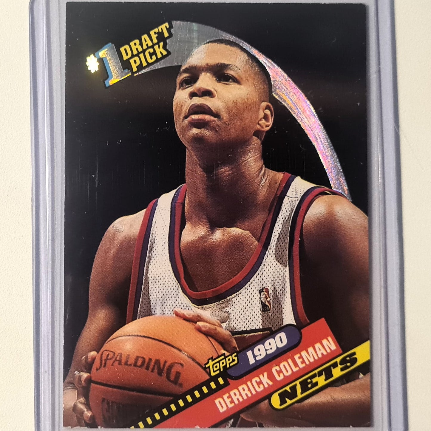 Derrick Coleman 1993 Topps Archives rookie 1190 RC card #10 NBA Basketball New Jersey Nets Good sleeved