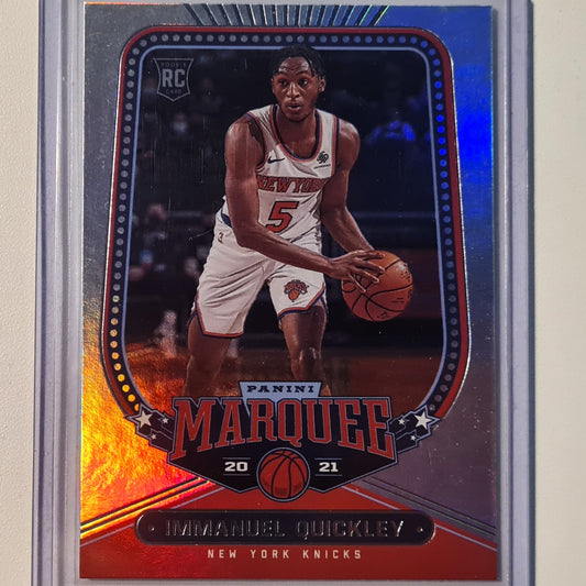 Immanuel Quickley 2020-21 Panini Chronicles Marquee Rookie RC #264 NBA Basketball New York Knicks excellent/Mint sleeved