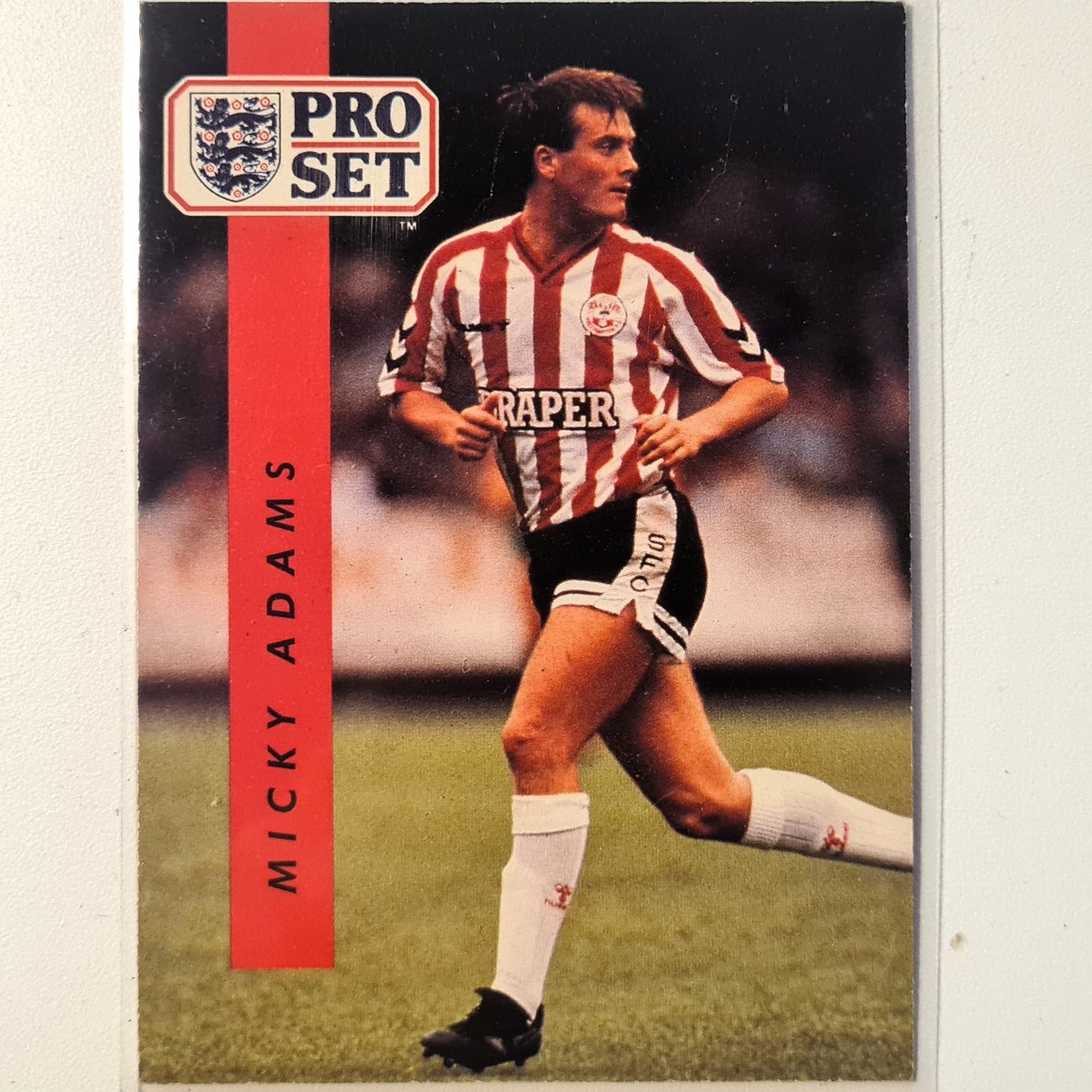 Micky Adams 1990-91 Pro Set #214 Soccer Football Southampton fair-good sleeved