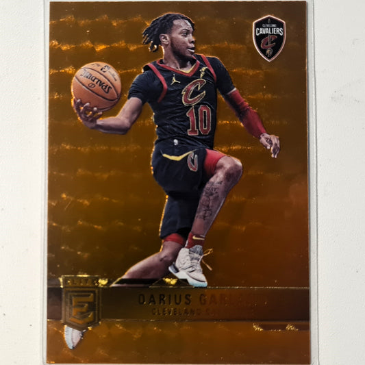 Darius Garland 2021-22 Panini Donruss Elite orange foil #127 NBA Basketball Cleveland Cavaliers excellent/mint sleeved