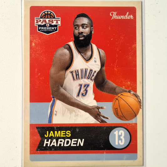 James Harden 2012 Past & present #32 NBA Basketball Oklahoma City Thunder Excellent sleeved