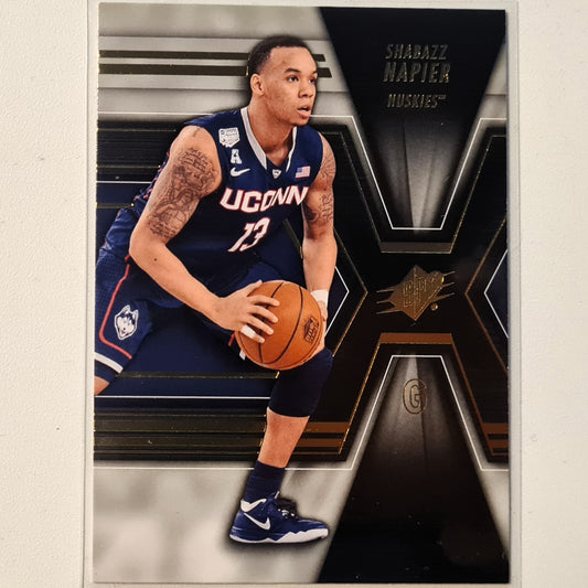 Shabazz Napier 2014-15 Upper-Deck SPX #93 NBA Basketball UConn huskies VERY GOOD sleeved